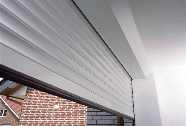 Rolltore-Detailaufnahme-Behang