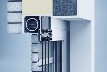 Passive house window - heroal W 77 PH