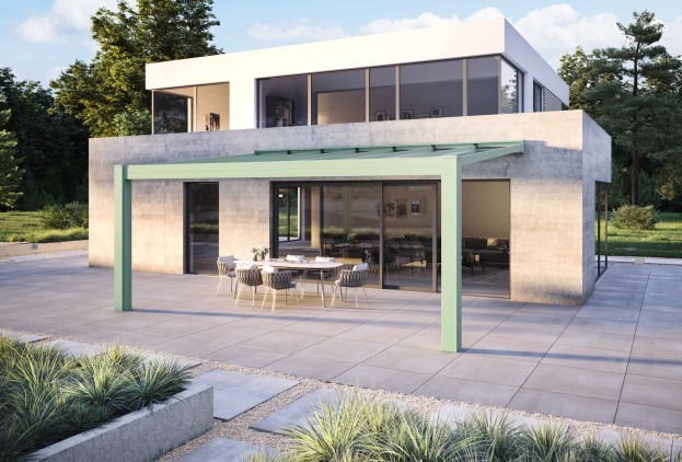 Terrassenueberdachung-mit-Tisch-und-Stuehlen-im-Vordergrund